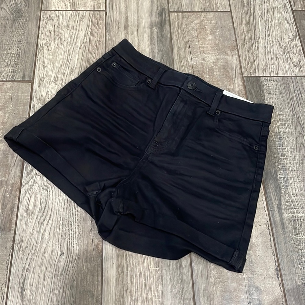 American Eagle Curvy Hi Rise Shortie Shorts 10